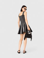 Maje Online / Mini jacquard knit dress