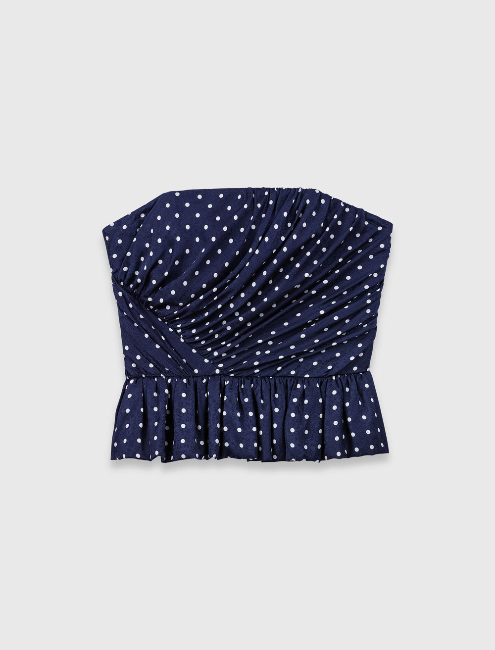 Maje Sale / Patterned bustier top