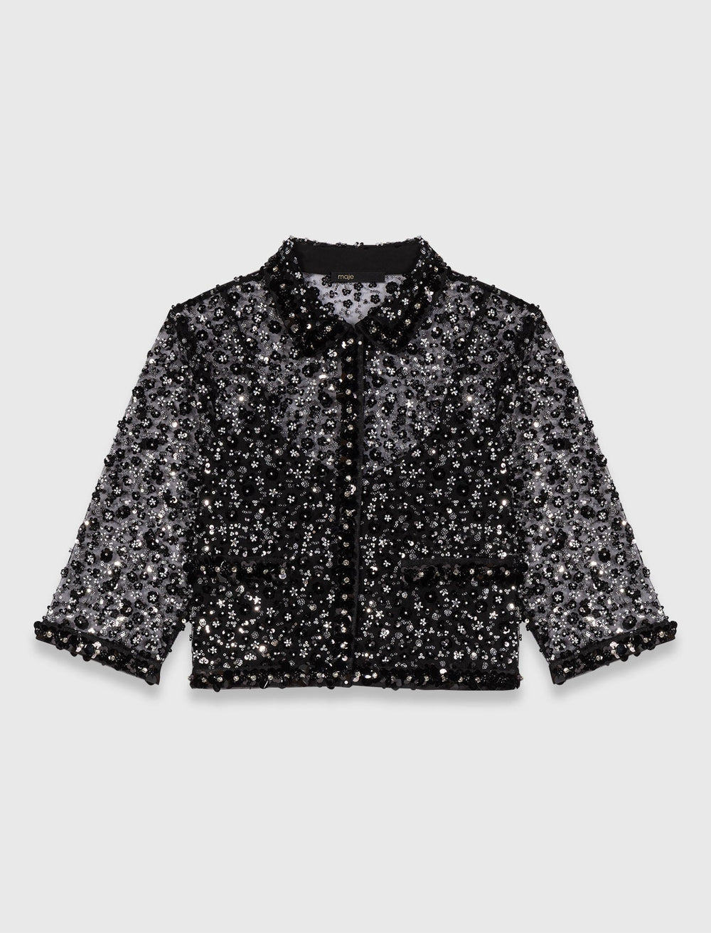 Maje On Sale / Floral sequin top