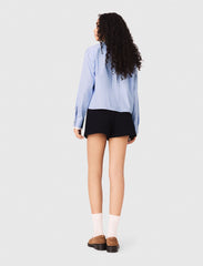Maje Outlet / Shirt with removable jewel collar