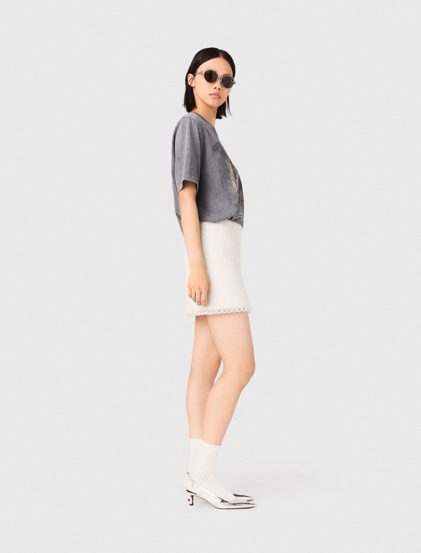 Maje New / Horse print T-shirt
