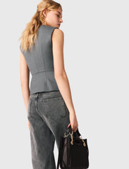 Maje Online / Jewel-button tailored vest