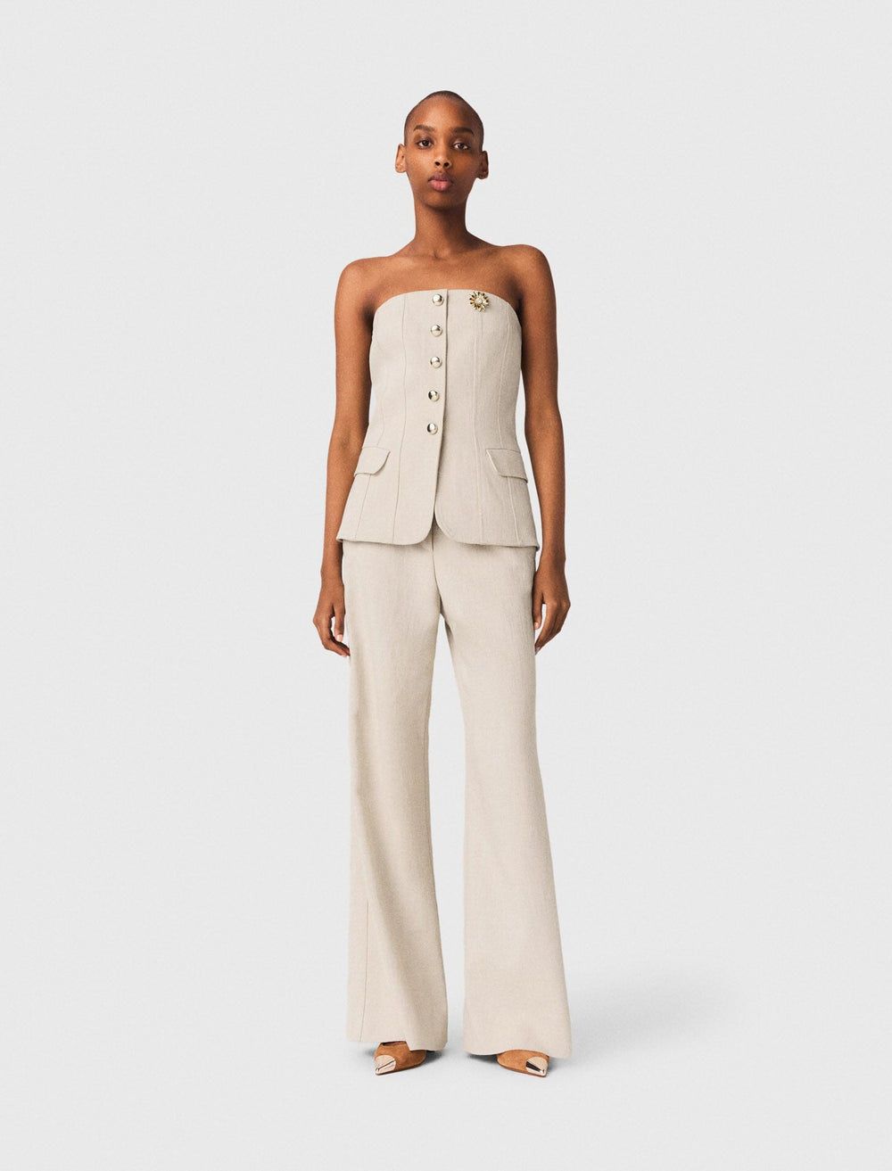 Maje On Sale / Tailored bustier top
