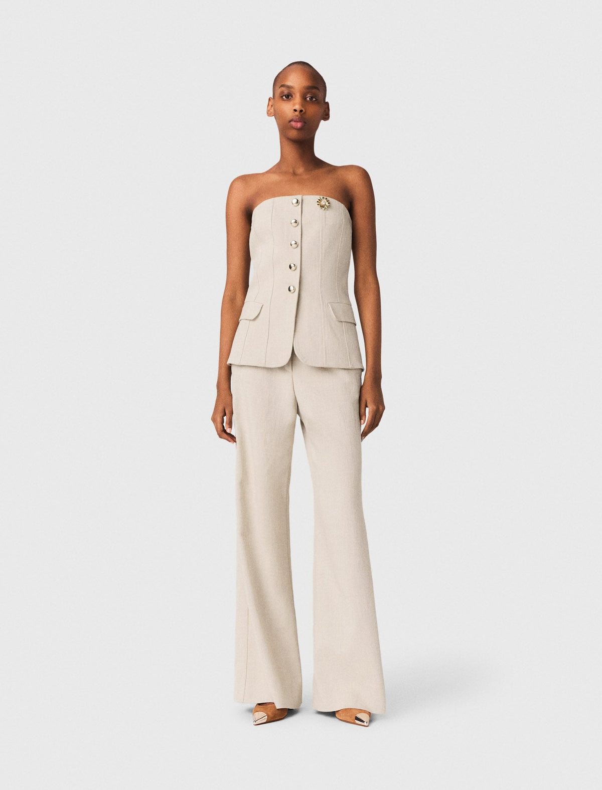 Maje On Sale / Tailored bustier top