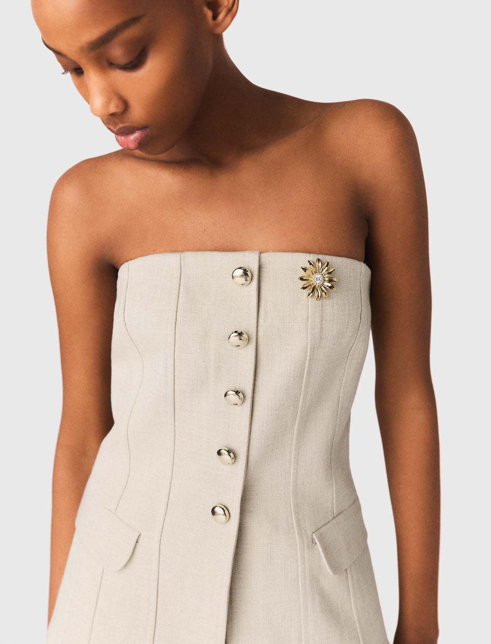 Maje On Sale / Tailored bustier top