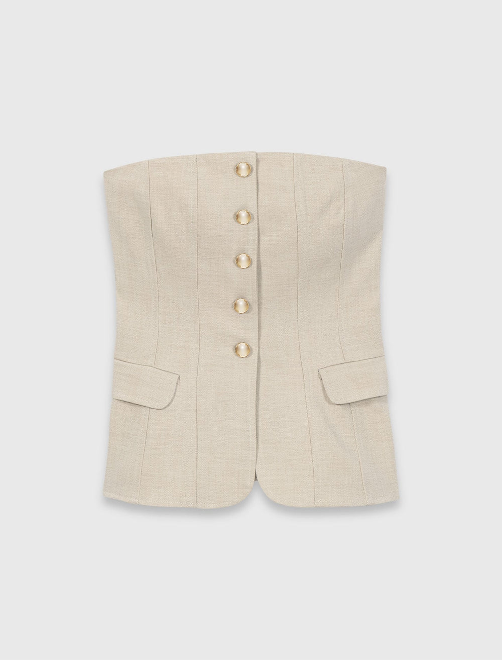 Maje On Sale / Tailored bustier top