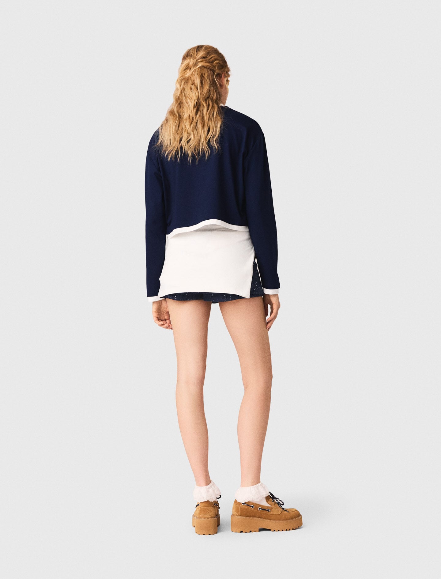 Maje Outlet / Layered-effect T-shirt