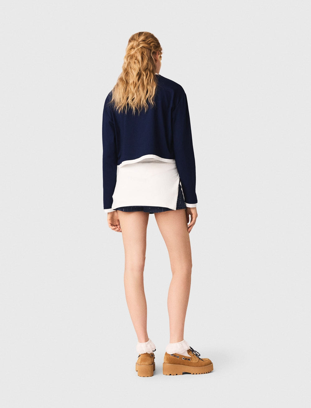 Maje Outlet / Layered-effect T-shirt