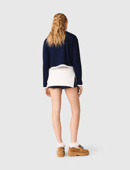 Maje Outlet / Layered-effect T-shirt