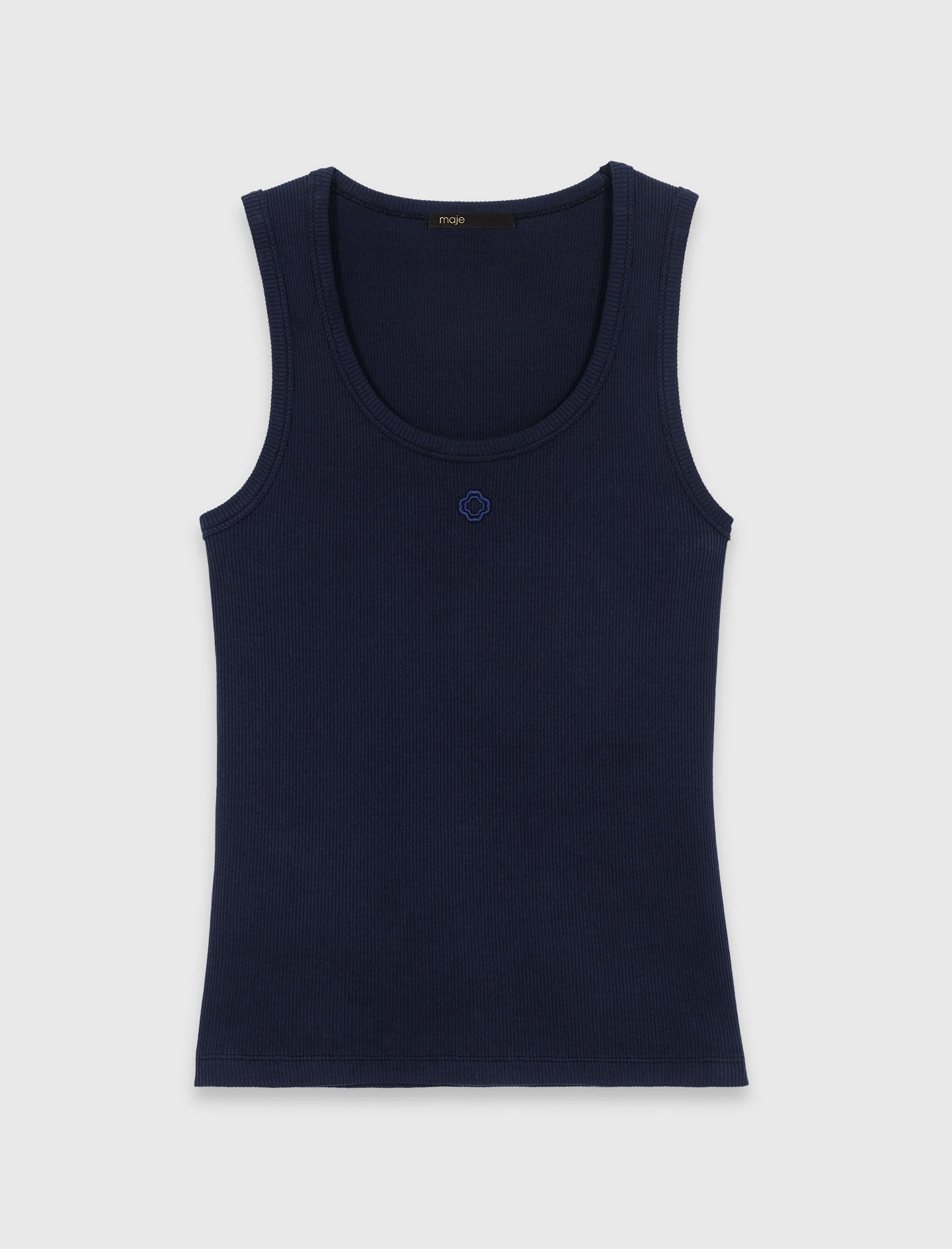 Maje New / Rib knit tank top