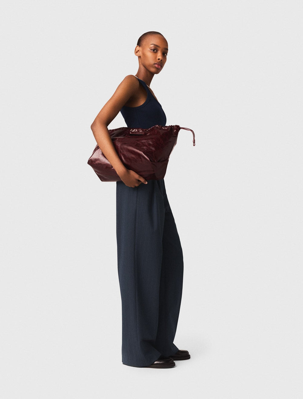 Maje New / Rib knit tank top