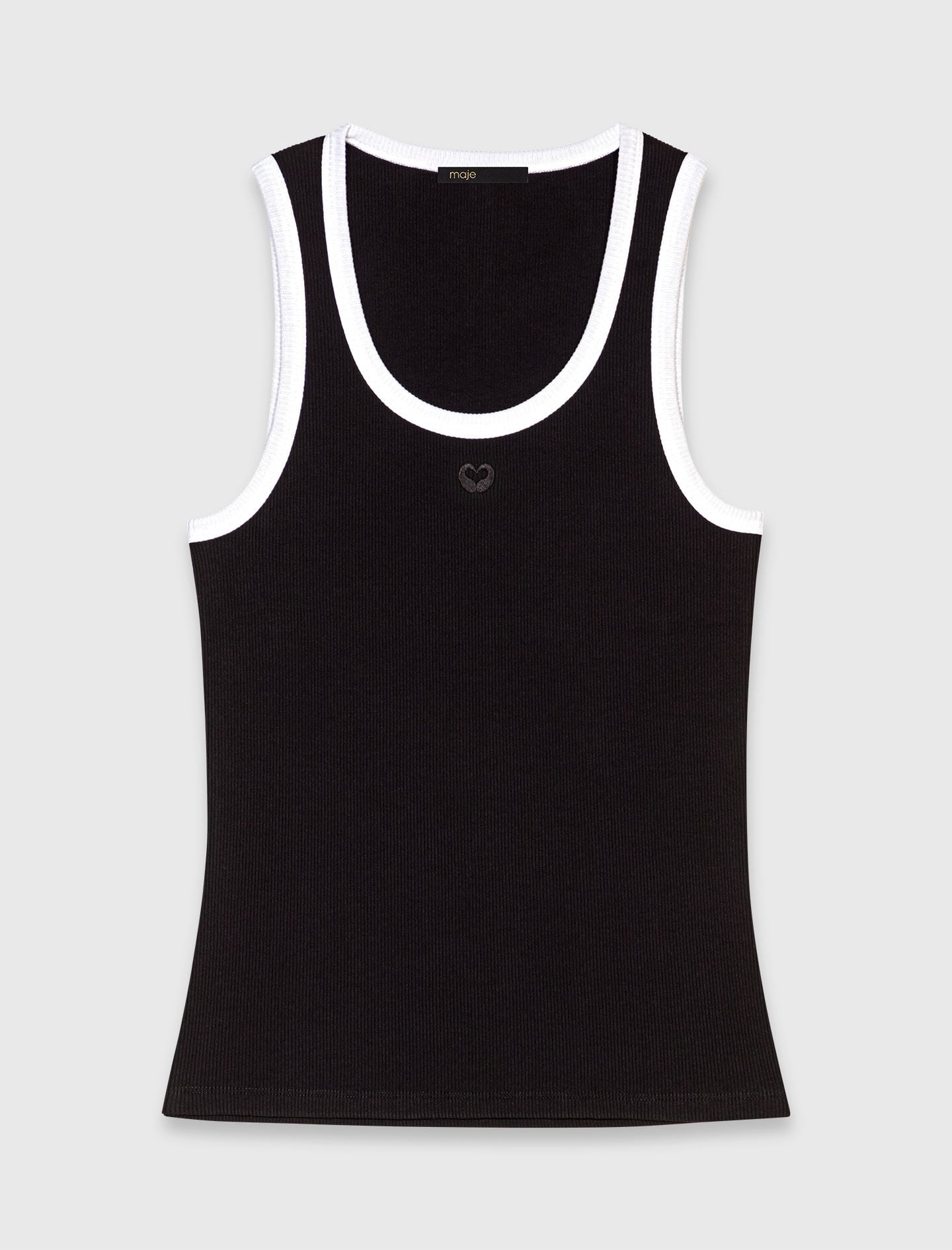 Maje Online / Ribbed vest top