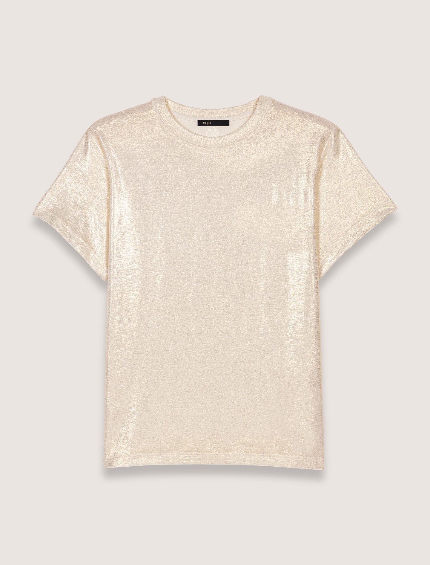 Maje Shop / Lamé T-shirt