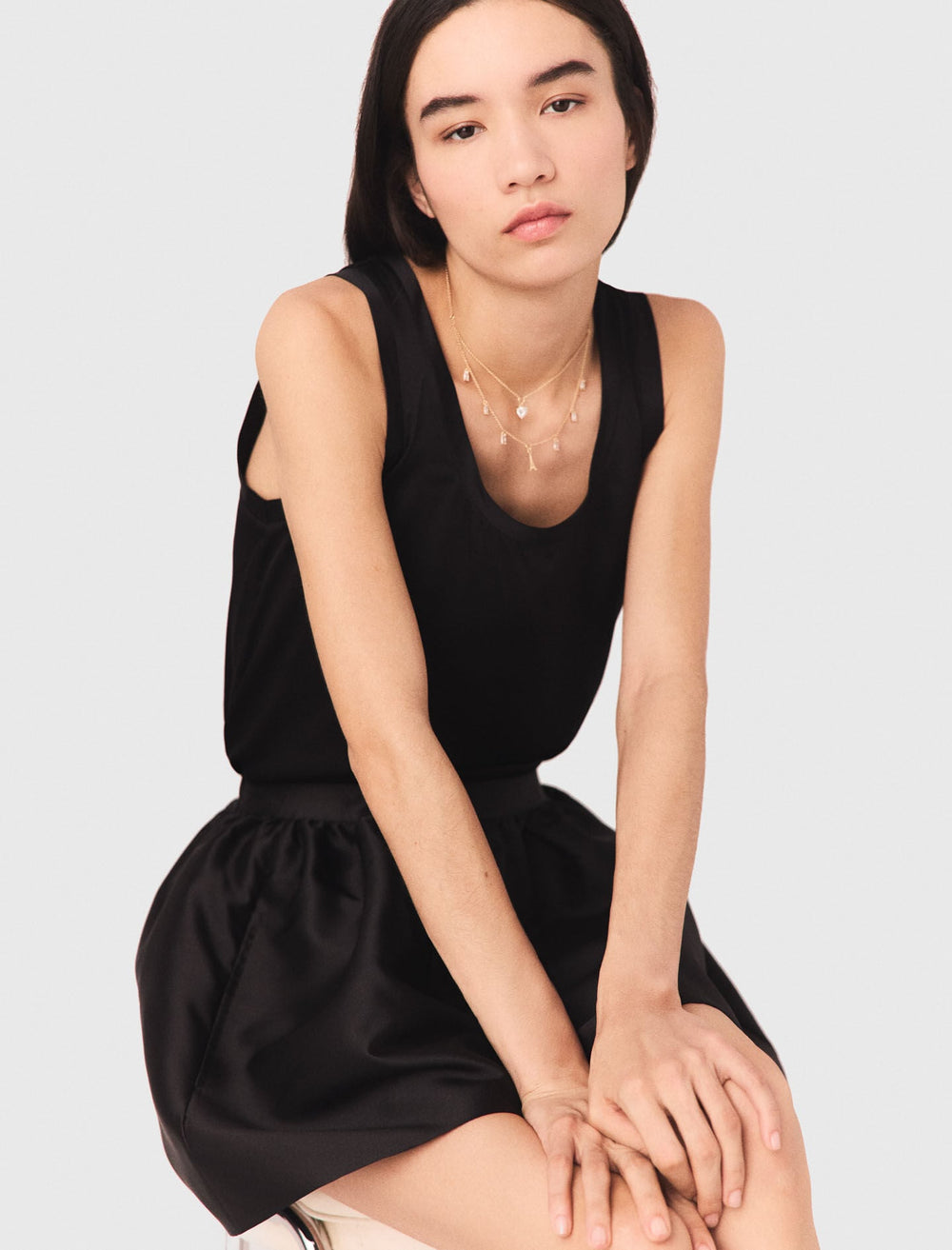 Maje Sale / Silk tank top