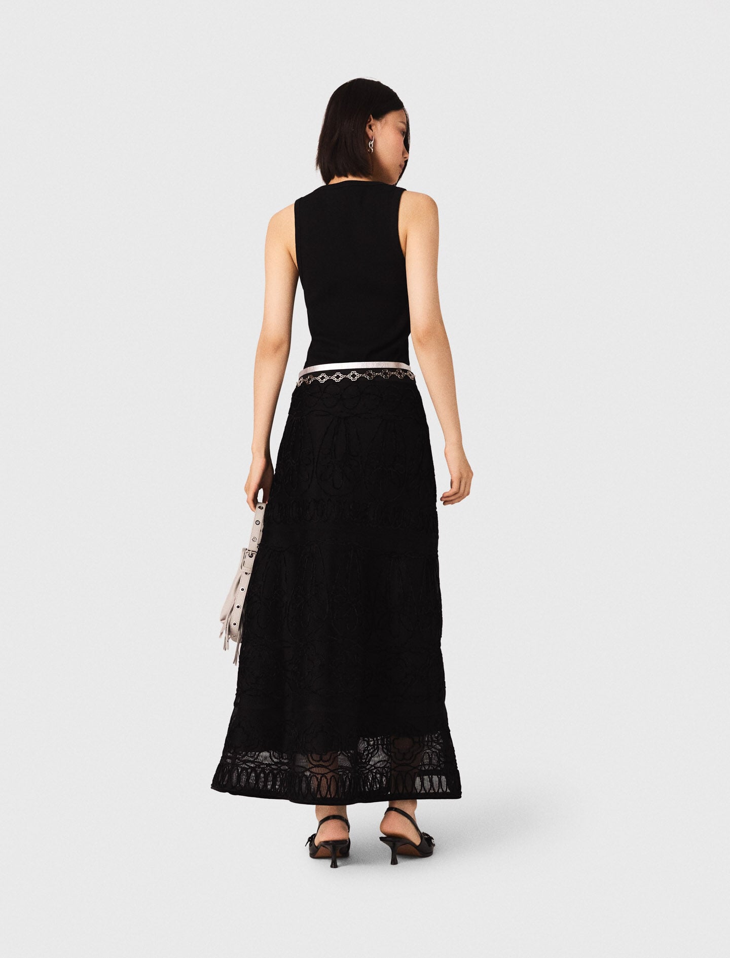 Maje Outlet / Rib knit tank top