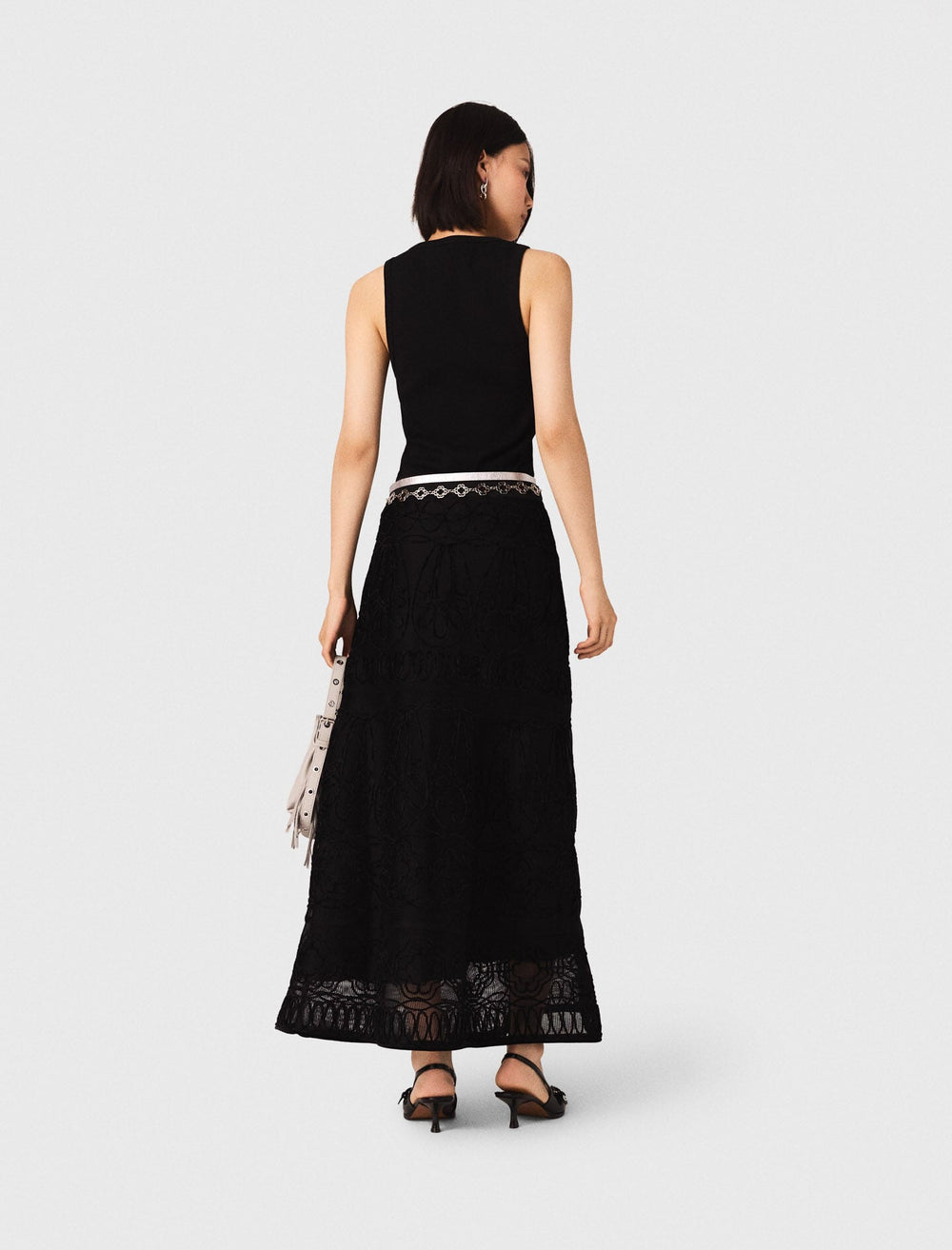 Maje Outlet / Rib knit tank top