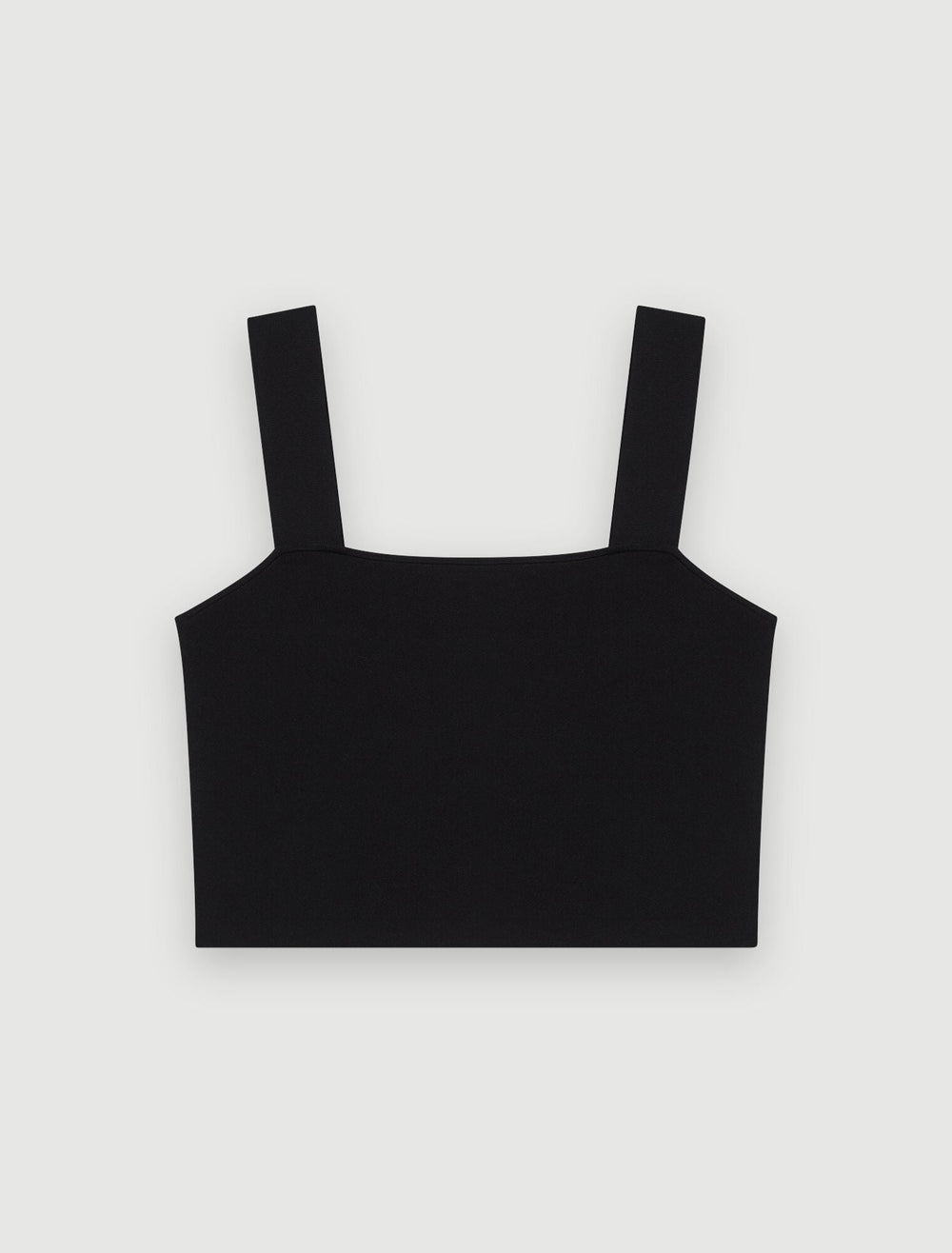 Maje New / Knitted crop top with straps