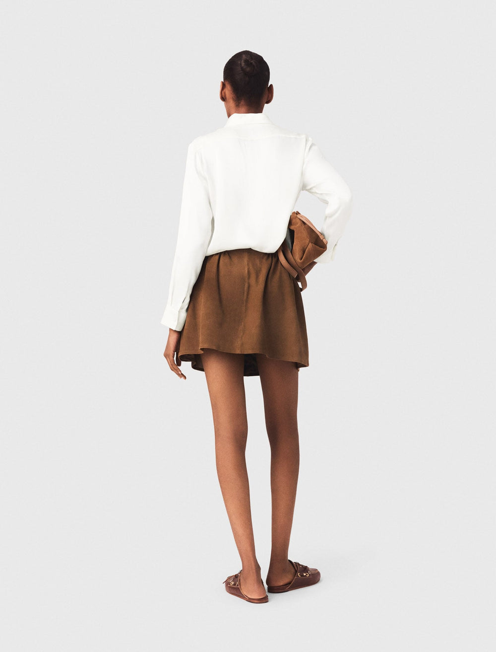 Maje Discount / White silk blouse