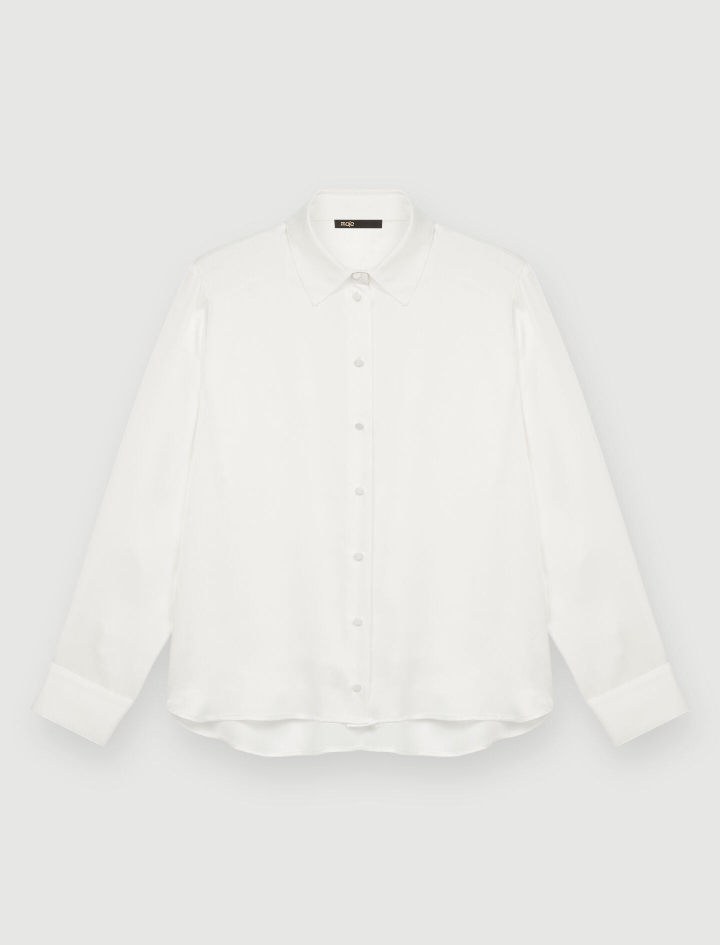 Maje Discount / White silk blouse