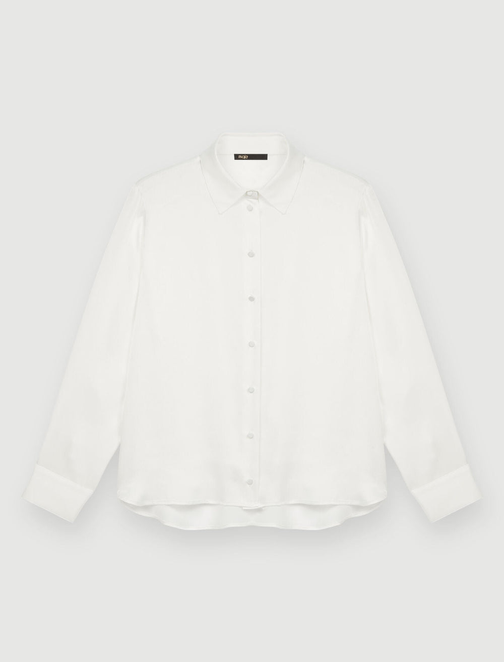 Maje Discount / White silk blouse