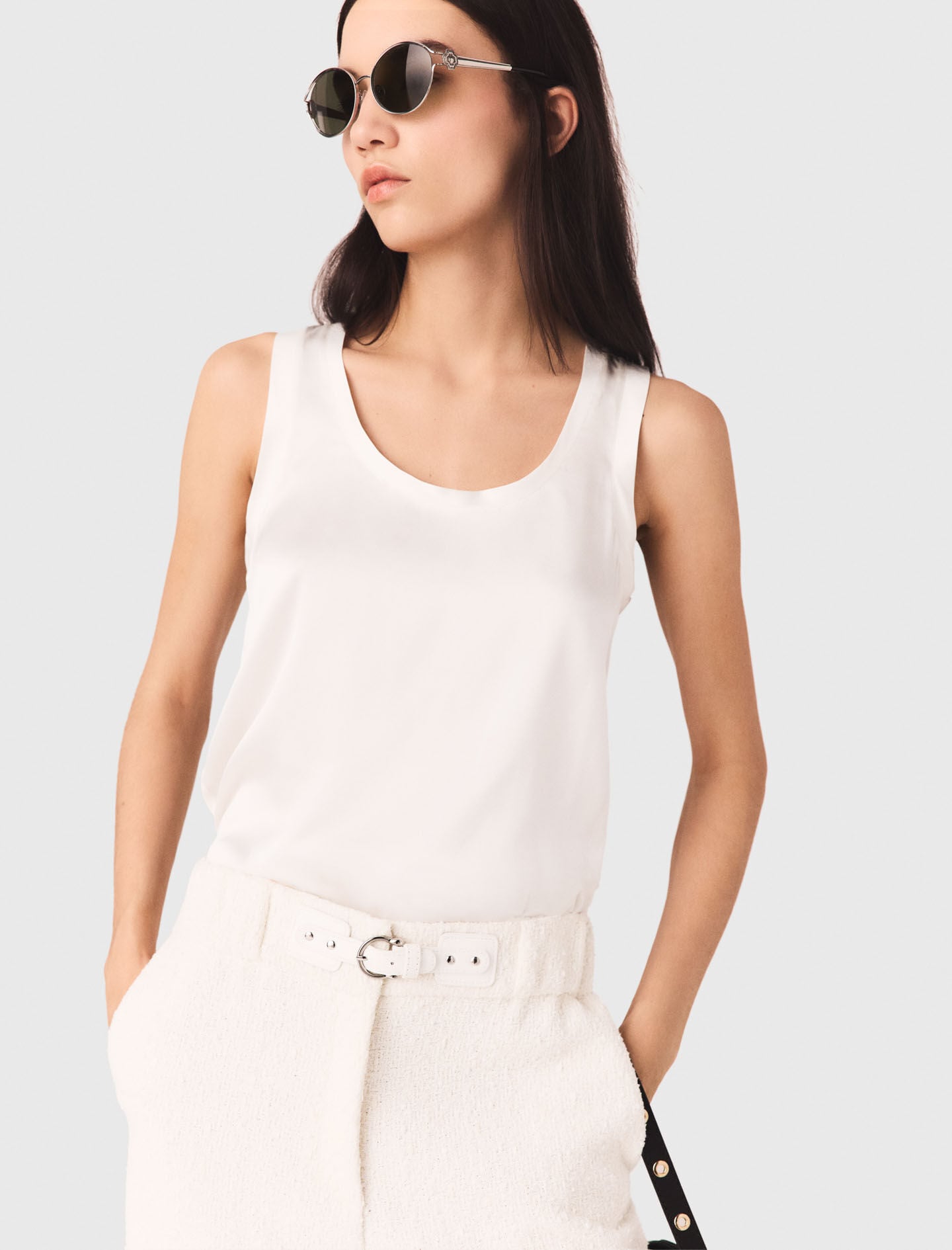 Maje Online / Silk tank top