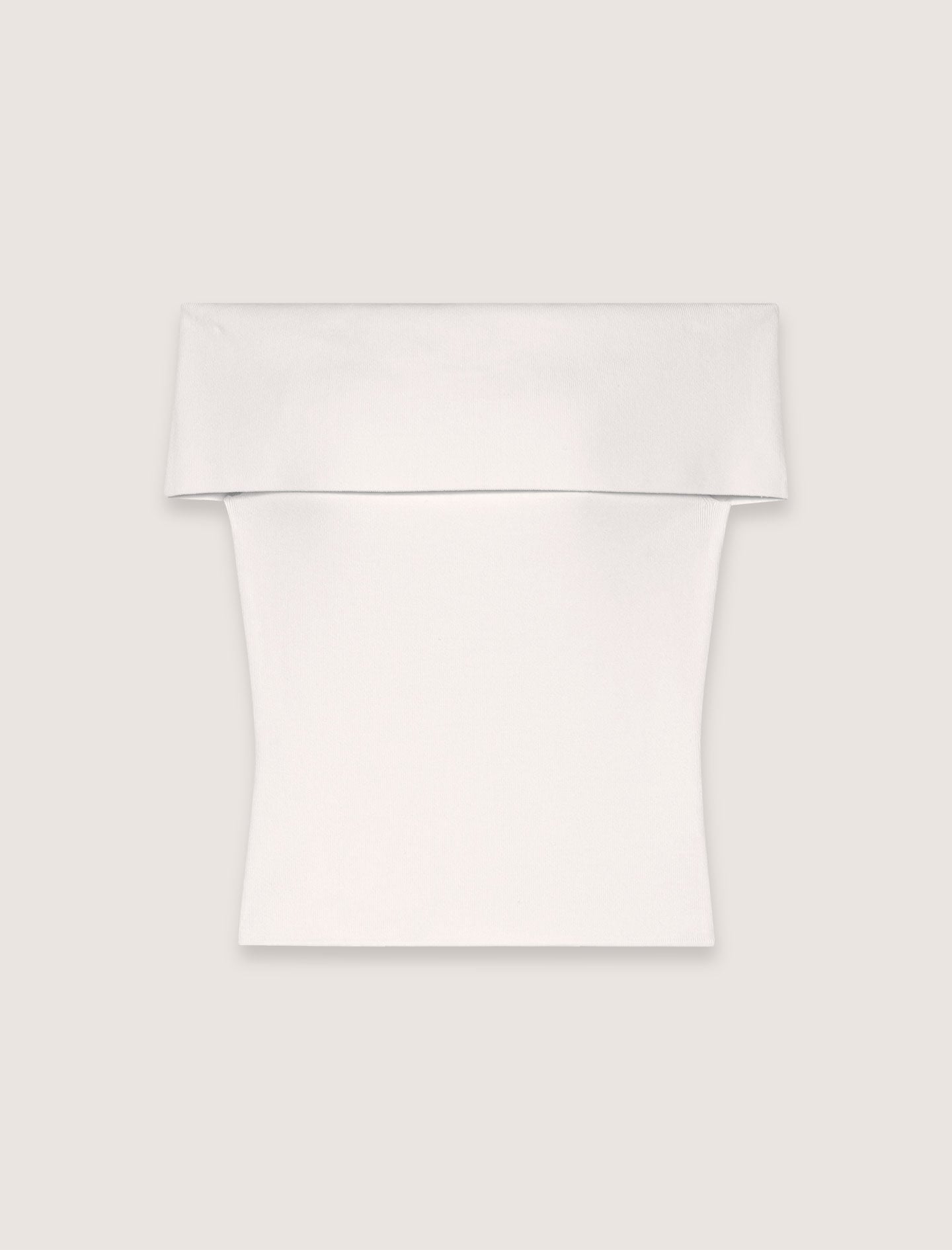 Maje On Sale / Rib knit bardot-neck top