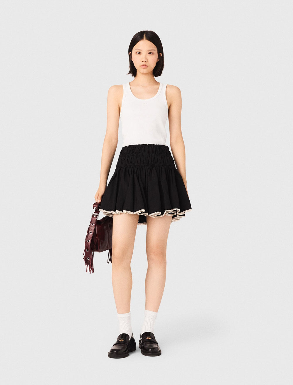 Maje Outlet / Rib knit tank top