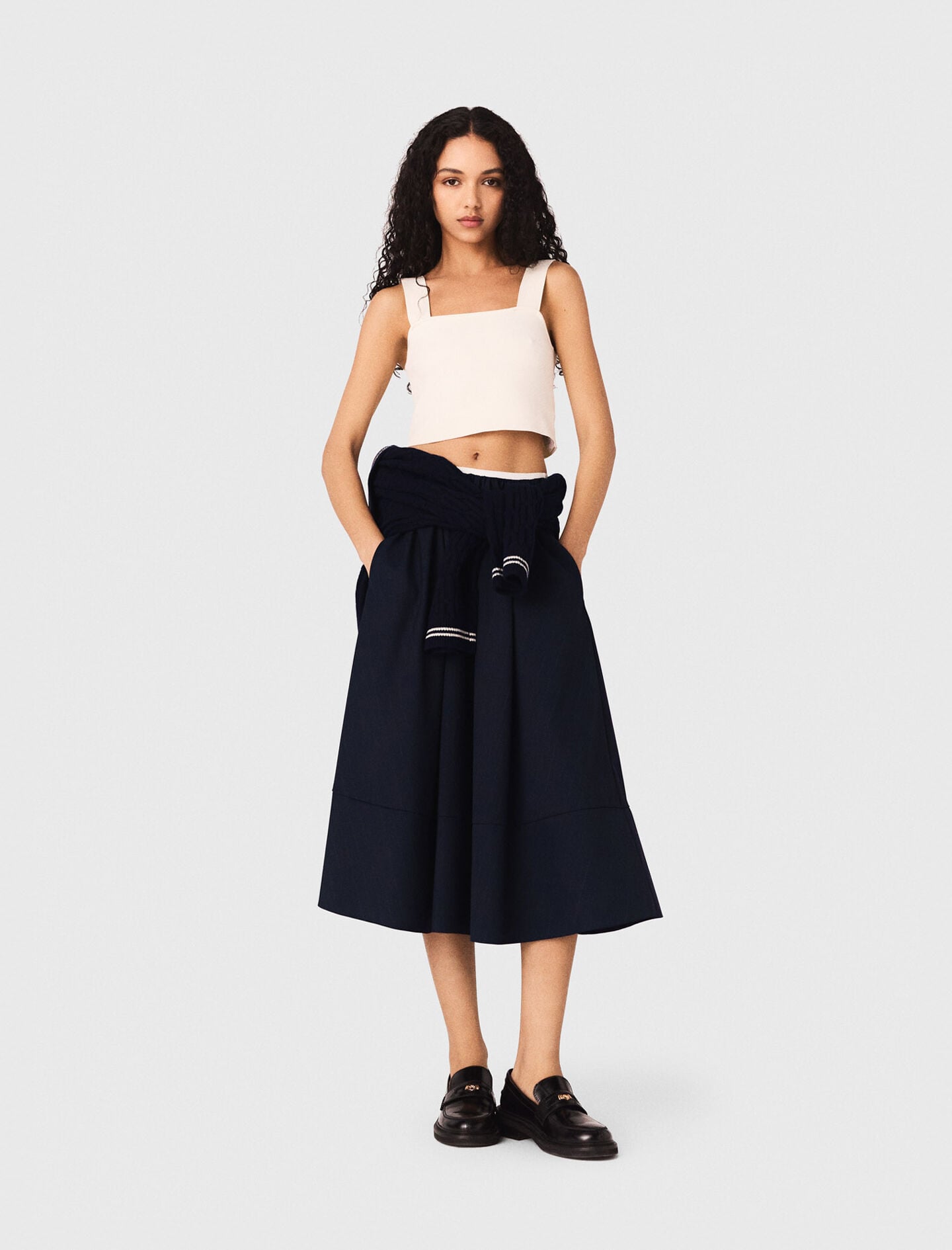 Maje Discount / Knit crop top
