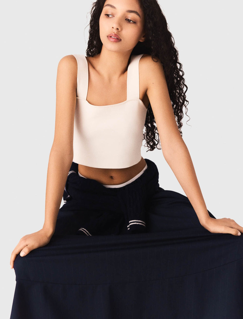 Maje Discount / Knit crop top