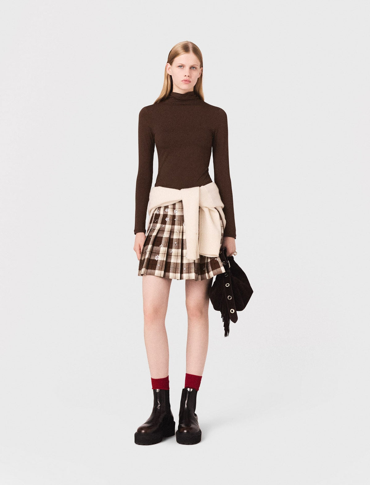 Maje Online / Roll neck T-shirt