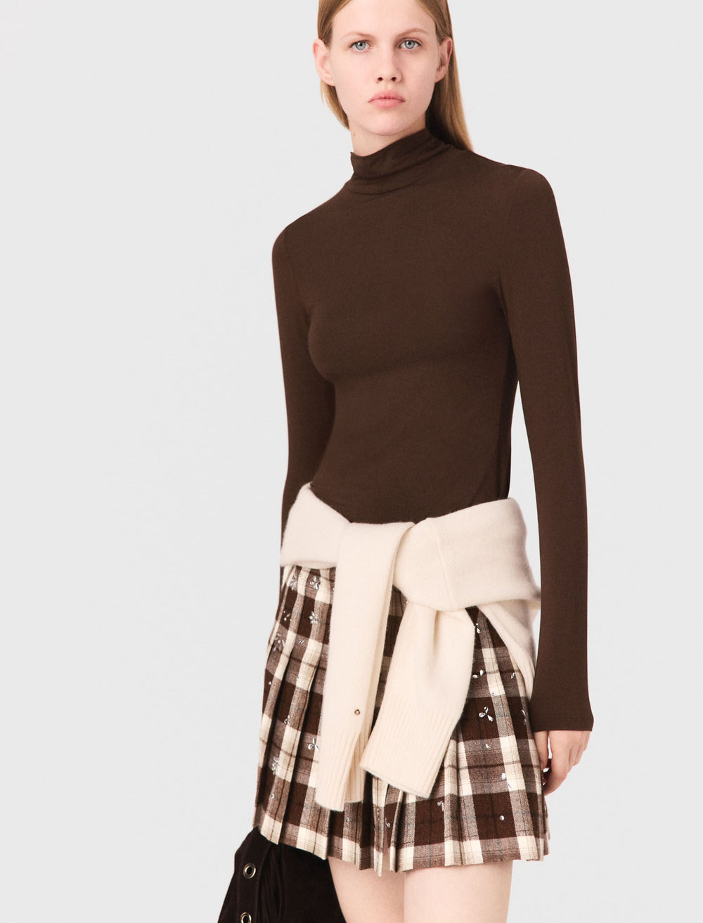 Maje Online / Roll neck T-shirt