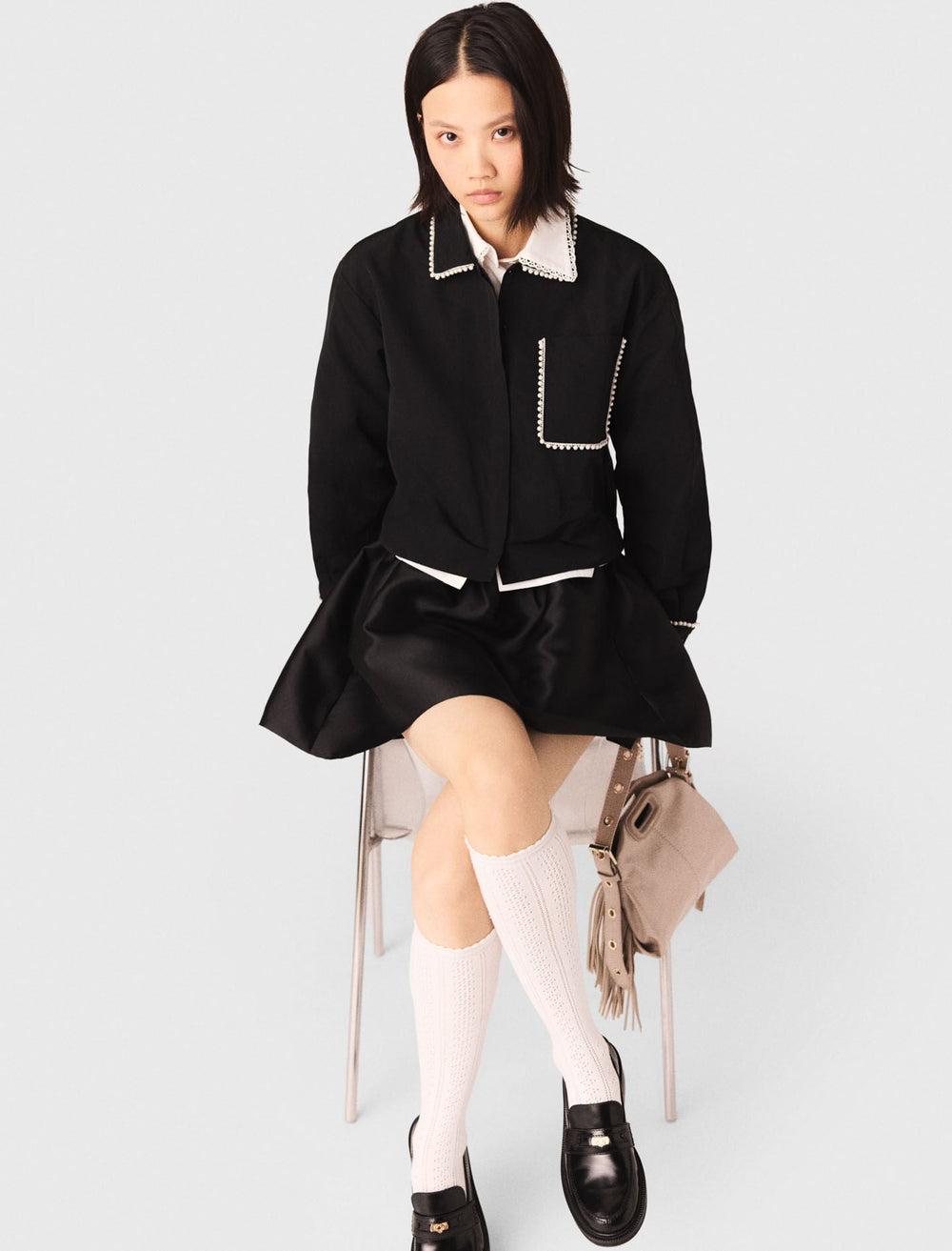 Maje Sale / Taffeta shirt