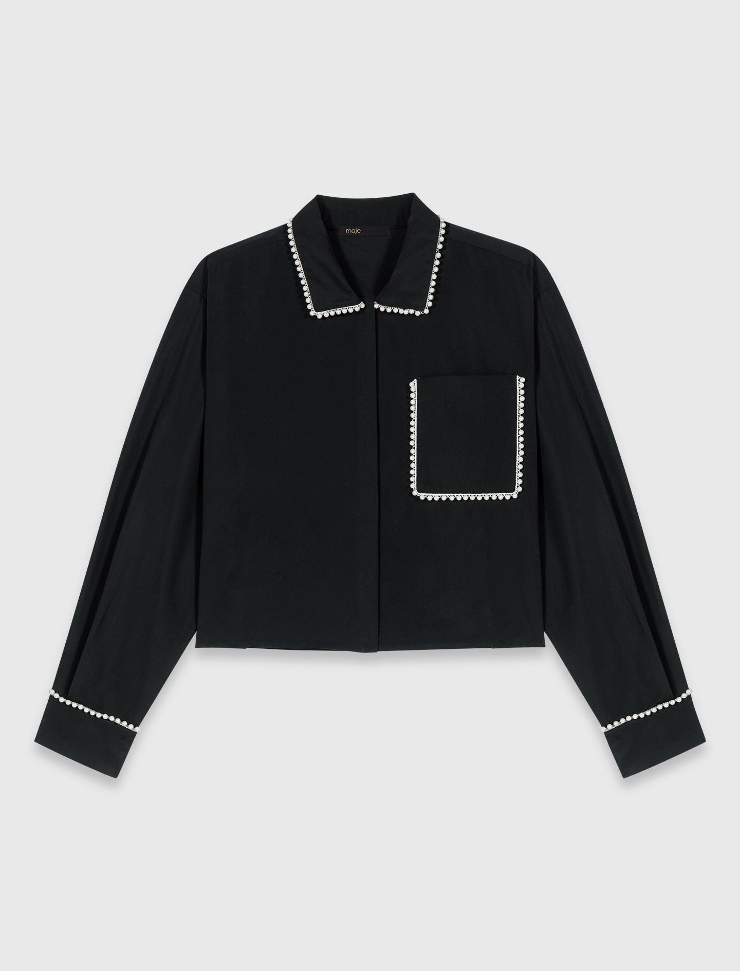 Maje Sale / Taffeta shirt