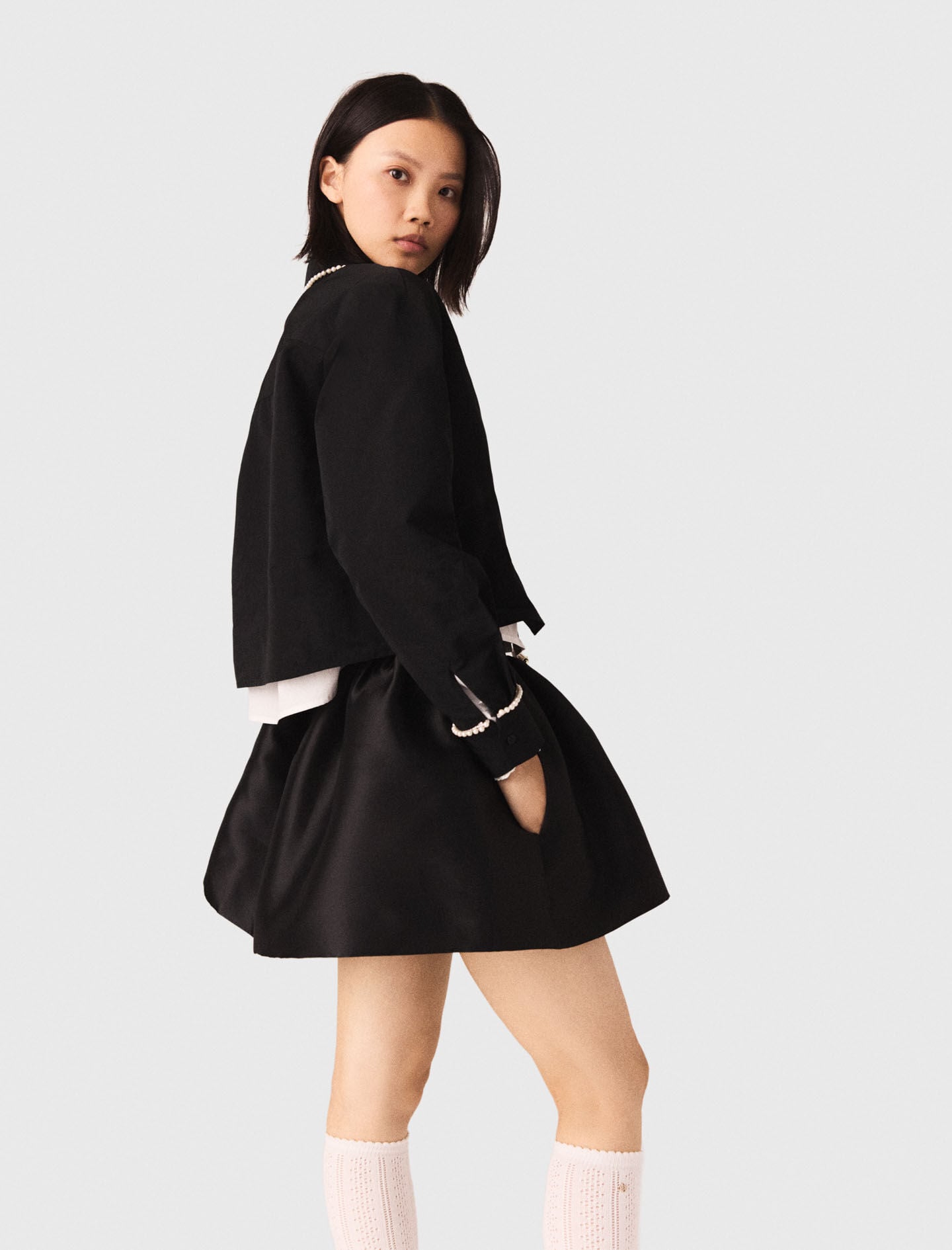 Maje Sale / Taffeta shirt