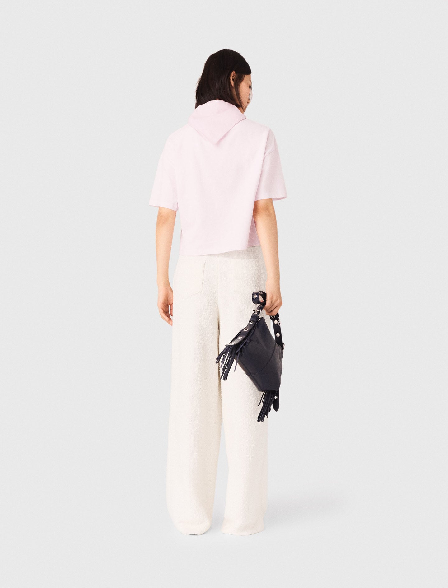 Maje On Sale / Jewellery neck T-shirt