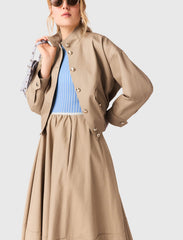 Maje New / Cotton bomber jacket