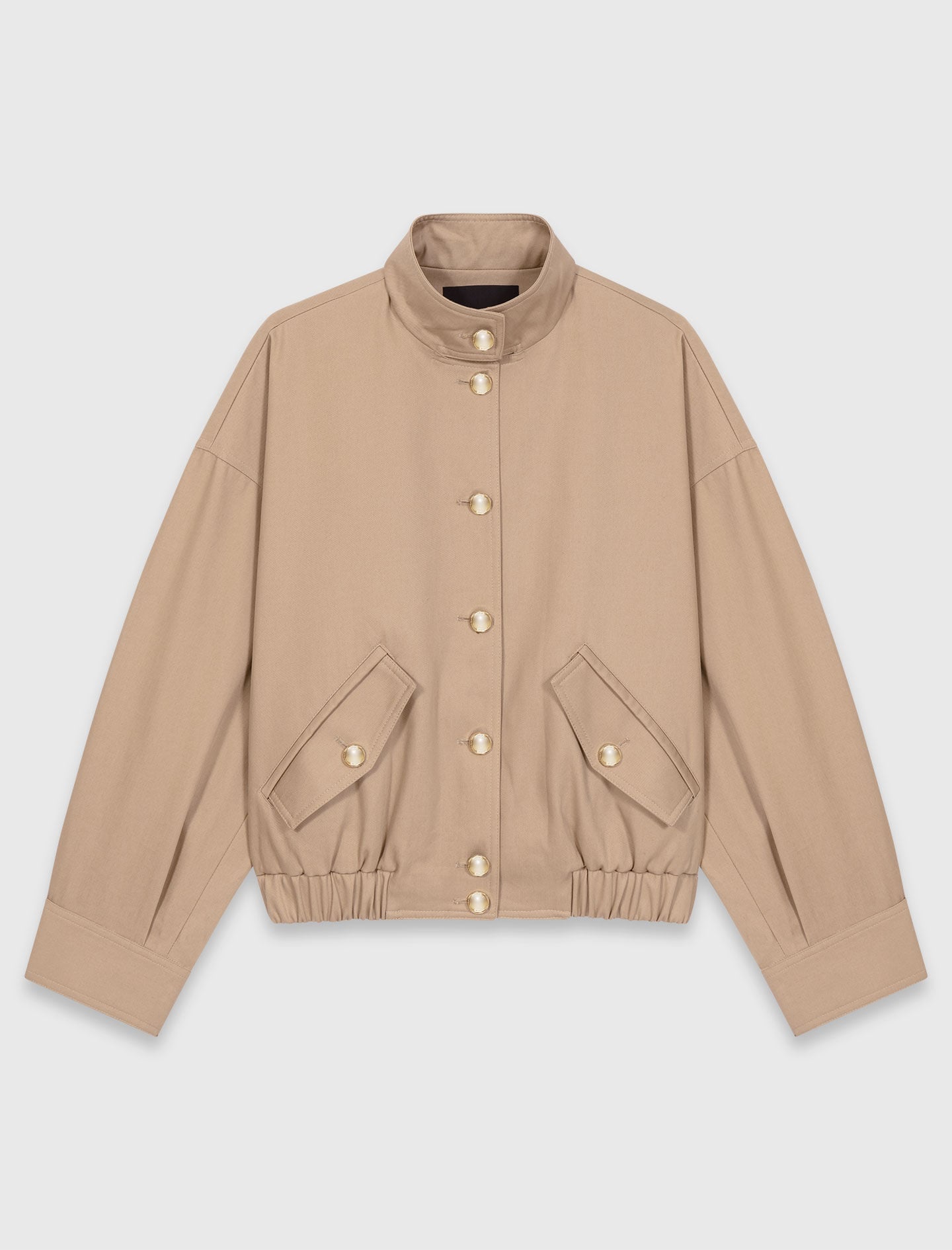 Maje New / Cotton bomber jacket