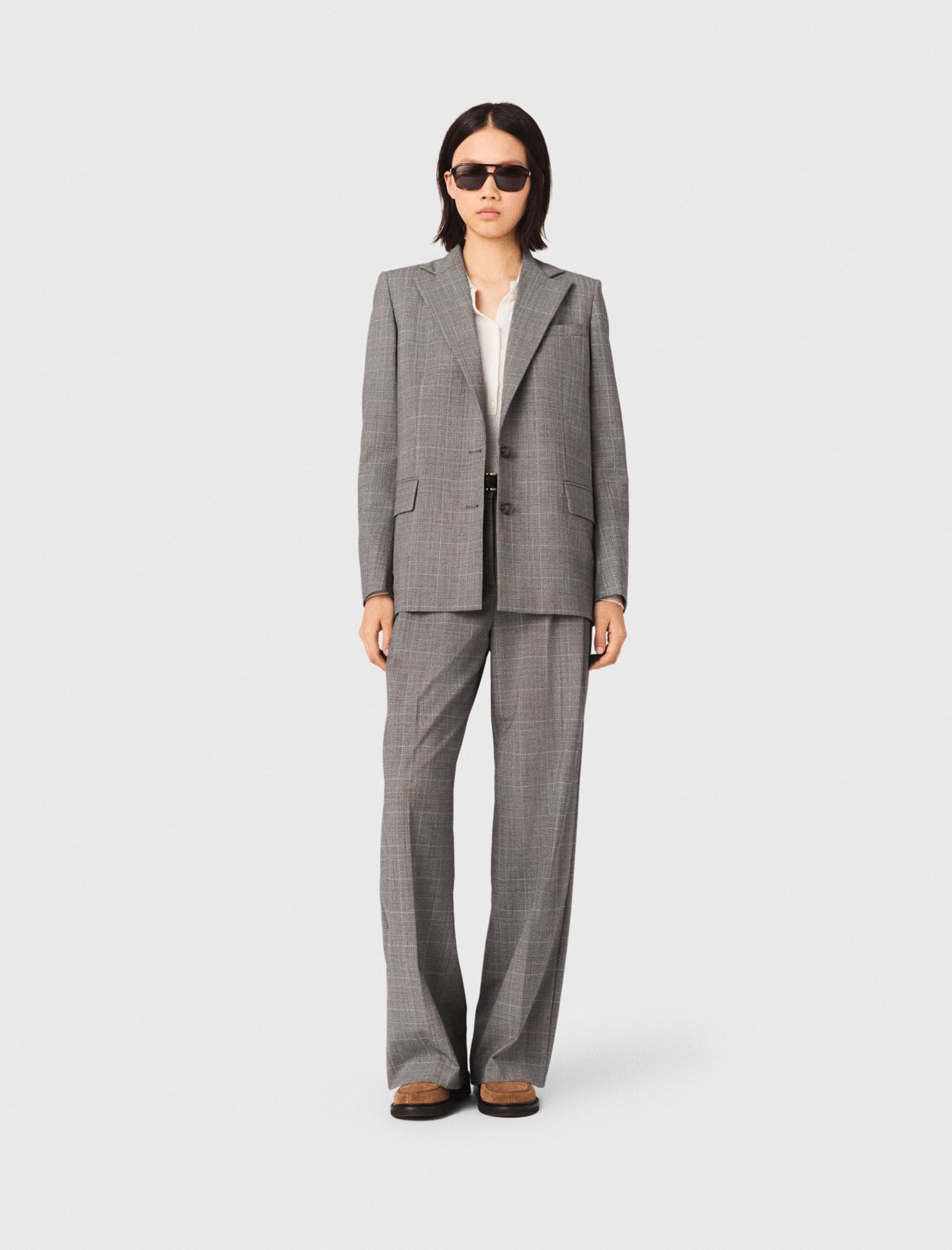 Maje On Sale / Checked suit jacket