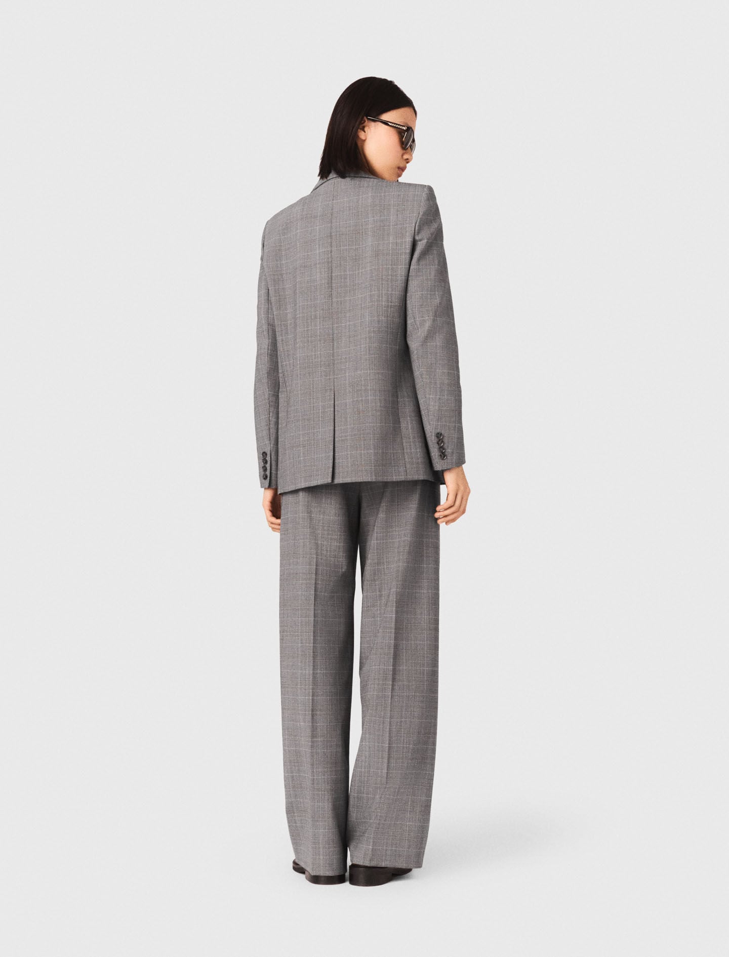 Maje On Sale / Checked suit jacket