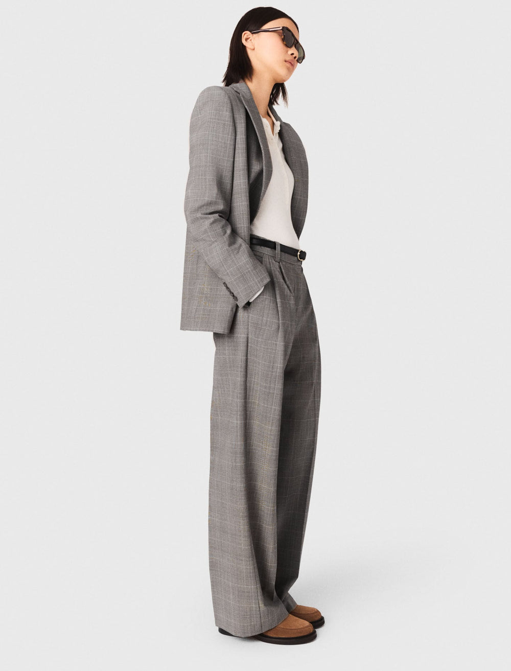 Maje On Sale / Checked suit jacket