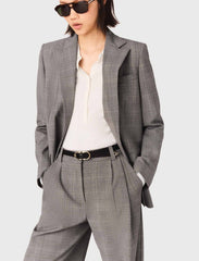 Maje On Sale / Checked suit jacket