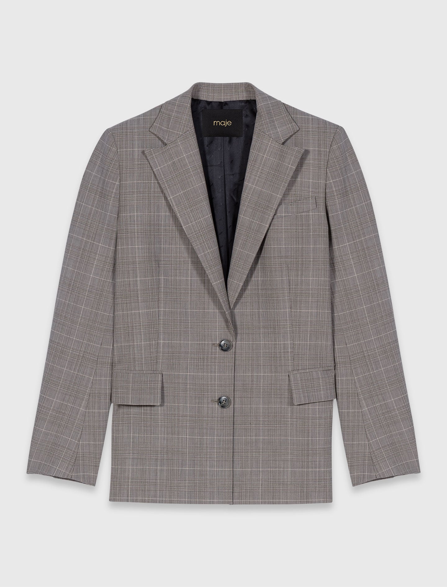 Maje On Sale / Checked suit jacket