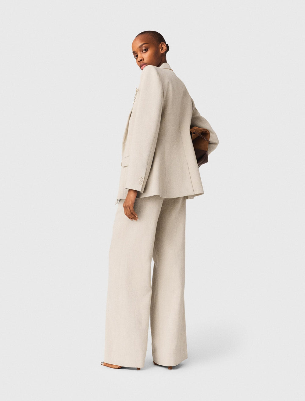 Maje New / Suit jacket with brooch