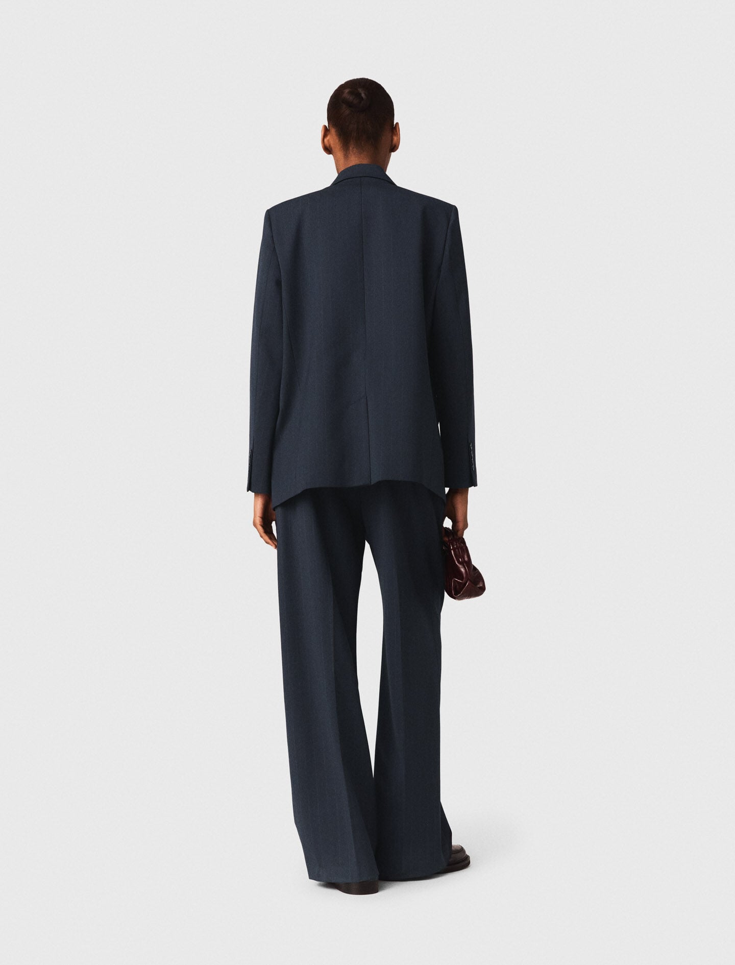 Maje Sale / Pinstripe suit jacket