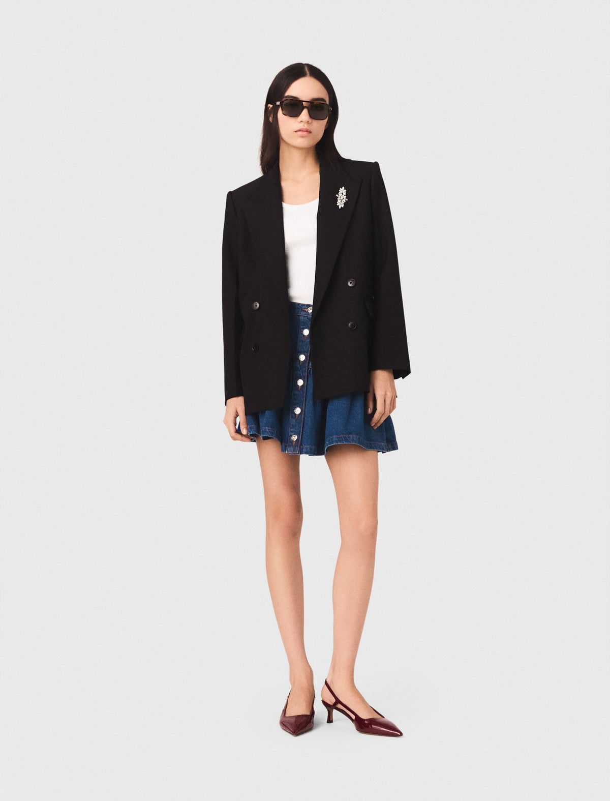 Maje Discount / Double-breasted jacket