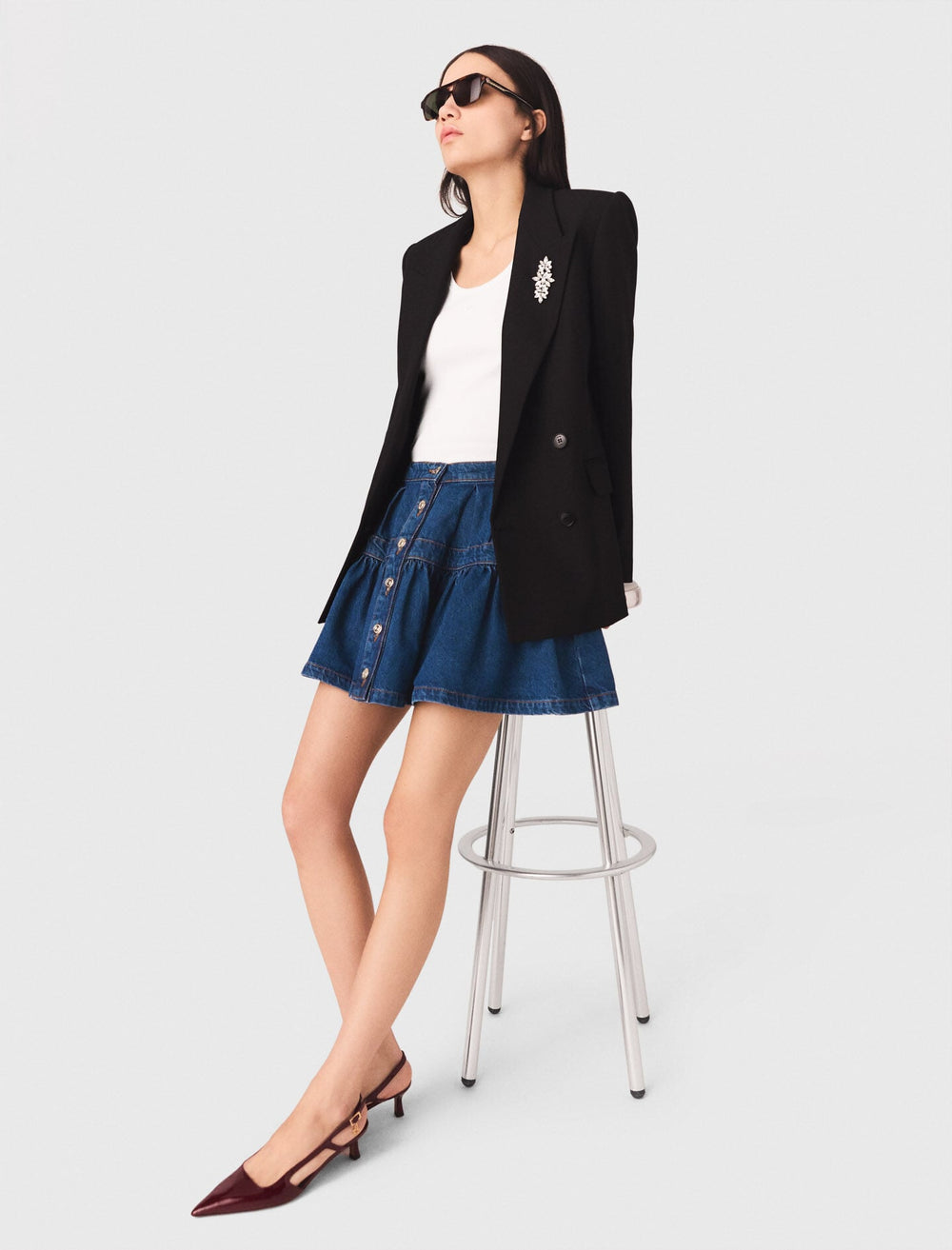 Maje Discount / Double-breasted jacket