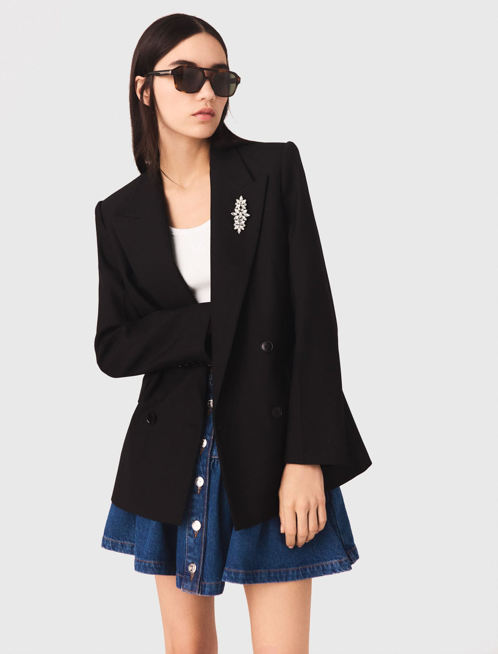 Maje Discount / Double-breasted jacket