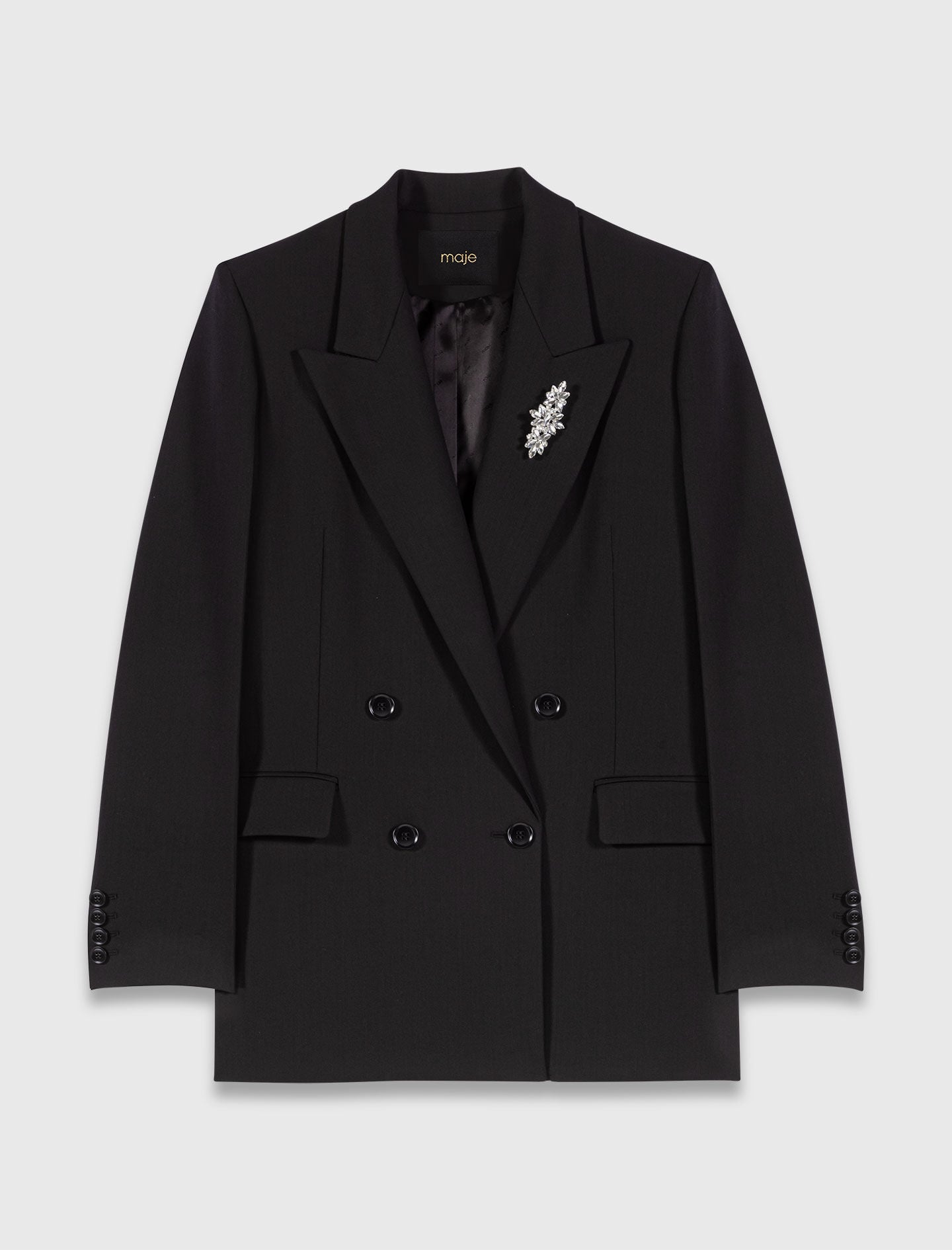 Maje Discount / Double-breasted jacket