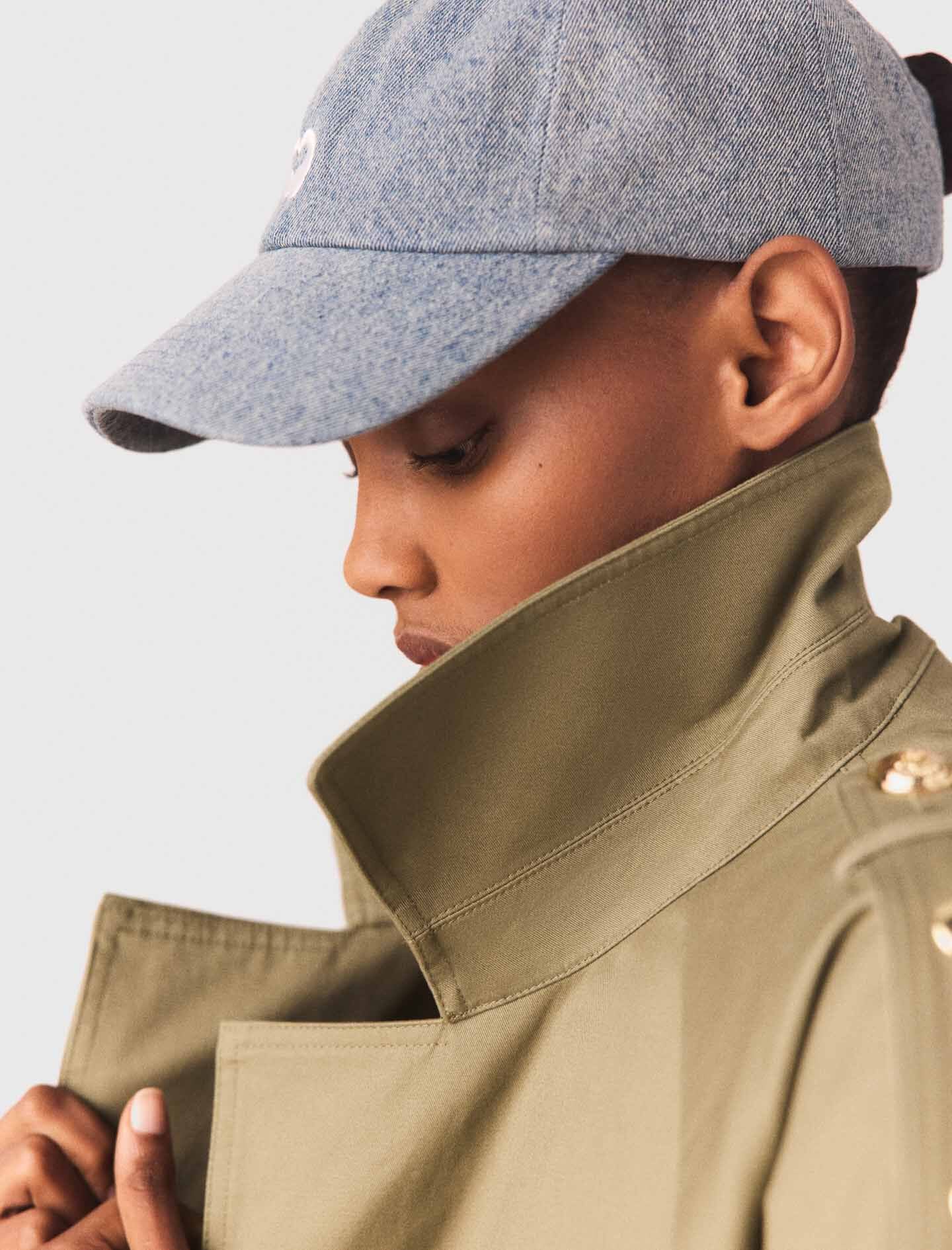 Maje Shop / Studded trench coat