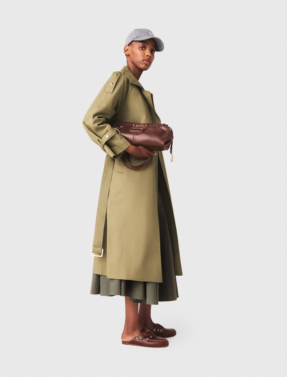 Maje Shop / Studded trench coat